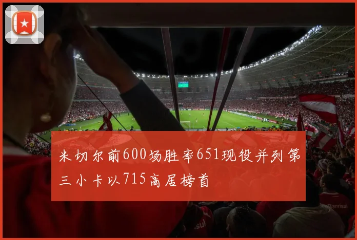 米切尔前600场胜率651现役并列第三小卡以715高居榜首
